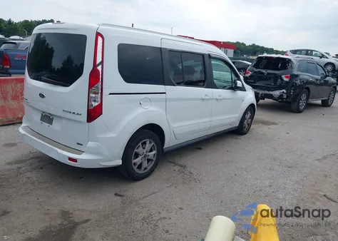 2016 Ford Transit Connect Titanium z USA, uszkodzony, nr VIN NM0GE9G74G1233498